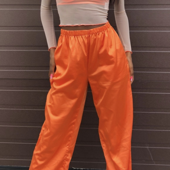 Orange Pants